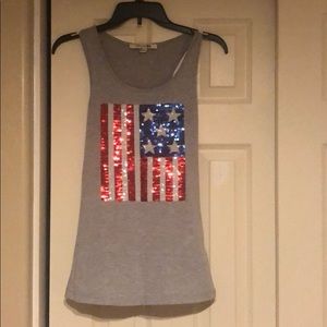Sequin tank